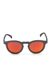 أديداس نظارة شمسية للجنسين AOR017 070.009 ، أسود / رمادي / أحمر