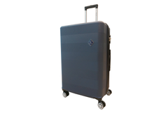 بلوبيرد حقيبة سفر بعجلات من البلاستيك 100 ٪ ، حجم 20 انش  - أزرق الداكن