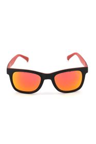 نظارة شمسية للجنسين من اديداس حماية من الأشعة فوق البنفسجية ، أسود / أحمر AOR004 / N CK4829 009.053