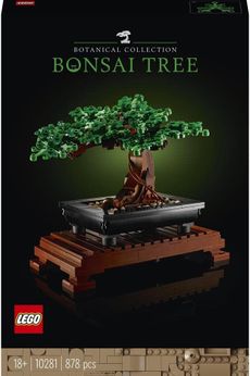 ليجومجموعة بناء شجرة بونساي - 878 قطعة