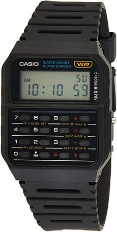 ‏ ساعة كاسيو الحاسبة القديمة للرجال CA53W-1 ‏