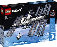 مجموعة بناء محطة الفضاء الدولية من ليجو آيدياس ، مجموعة للعرض للبالغين - 864 قطعة