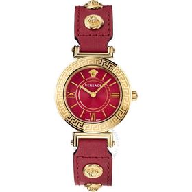 ساعة فيرتساشي كوارتز بمينا أحمر للسيدات VEVG00620