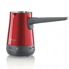 ارزوم ماكينة صنع القهوة التركية 800 واط احمر - AR3017