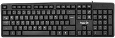 Havit - KB378 USB لوحة مفاتيح رائعة - أسود